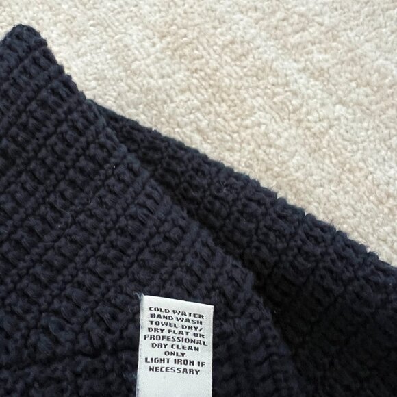 Autumn Cashmere Fringe Trimmed Cardigan Jacket size large - Picture 8 of 9